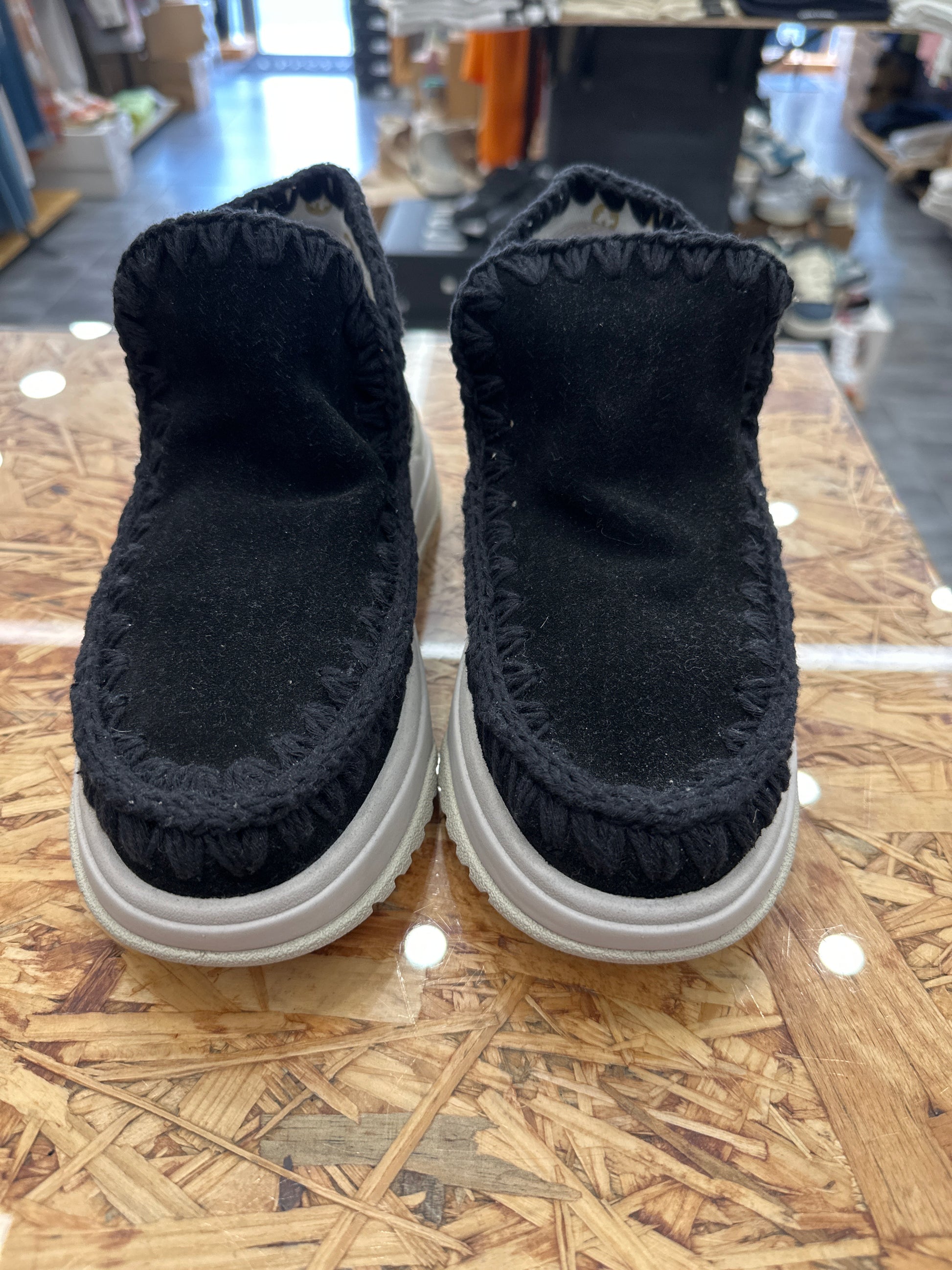 Mou Jogger Plain Suede stivaletto Donna