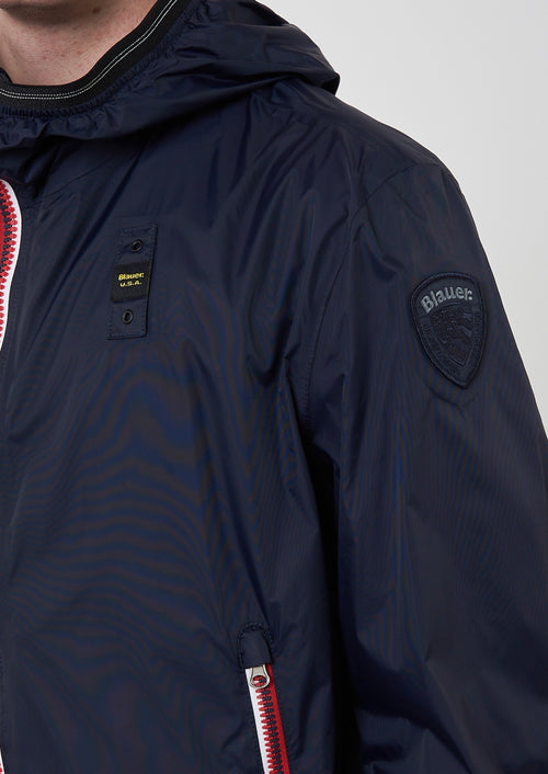 Blauer Giacca a Vento Nastrata Dodge Uomo