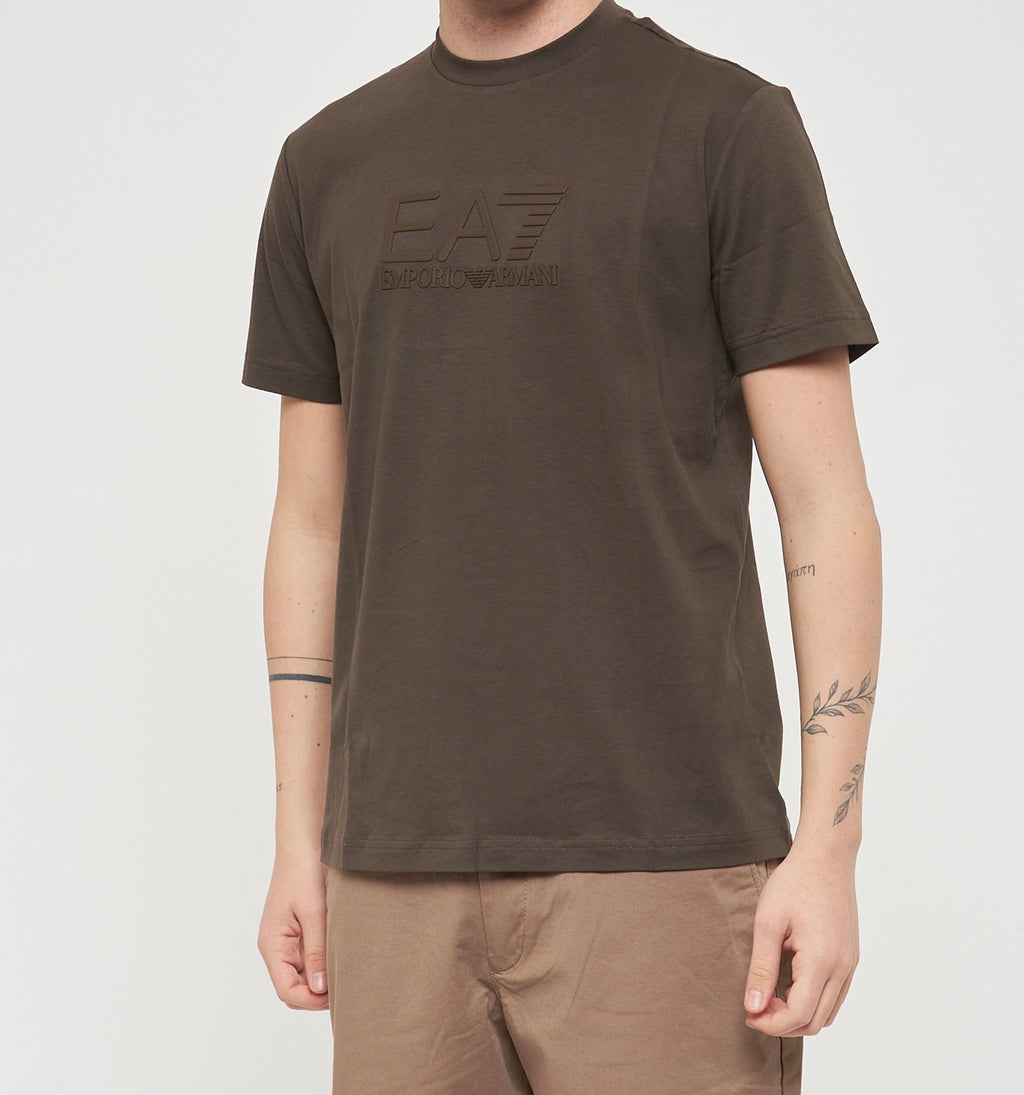 T-SHIRT À COL RAS DU COU ET MANCHES COURTES EMPORIO ARMANI