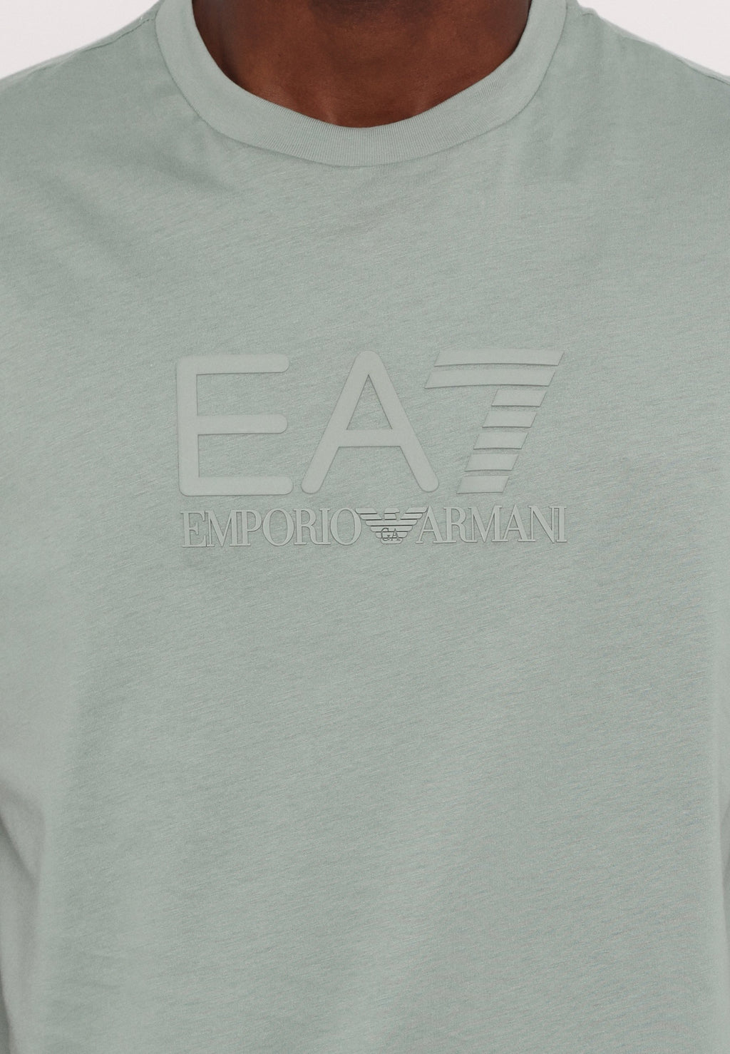 T-SHIRT À COL RAS DU COU ET MANCHES COURTES EMPORIO ARMANI