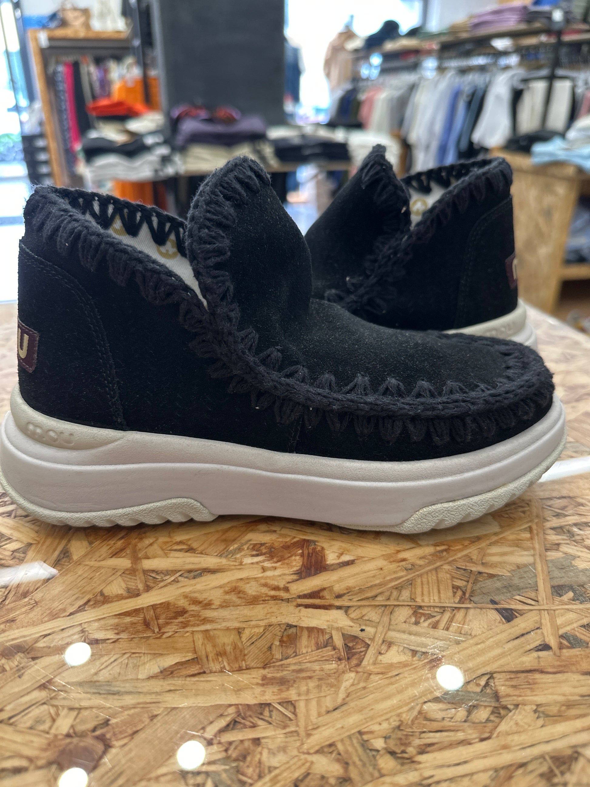 Mou Jogger Plain Suede stivaletto Donna