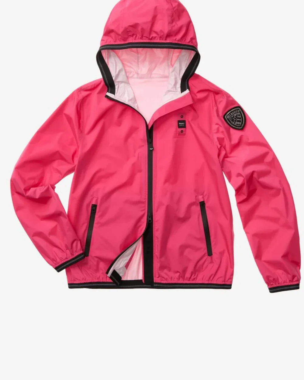 Blauer Giacca a Vento Nastrata Nay Donna