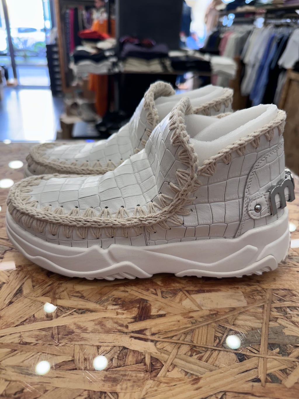 Mou Eskimo Trainer Leather Stivaletto Donna