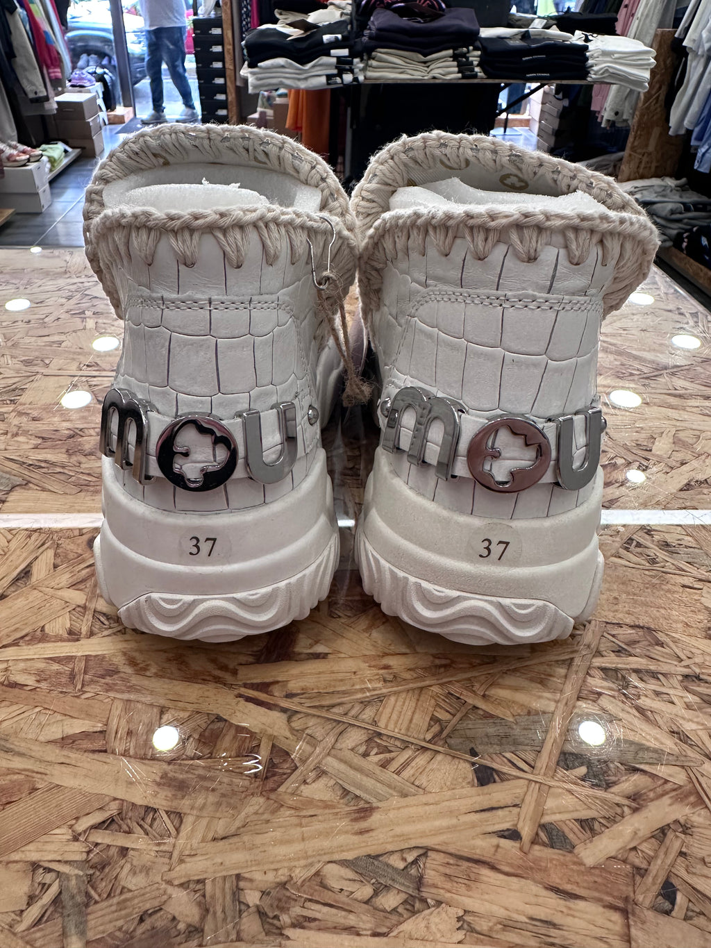 Mou Eskimo Trainer Leather Stivaletto Donna