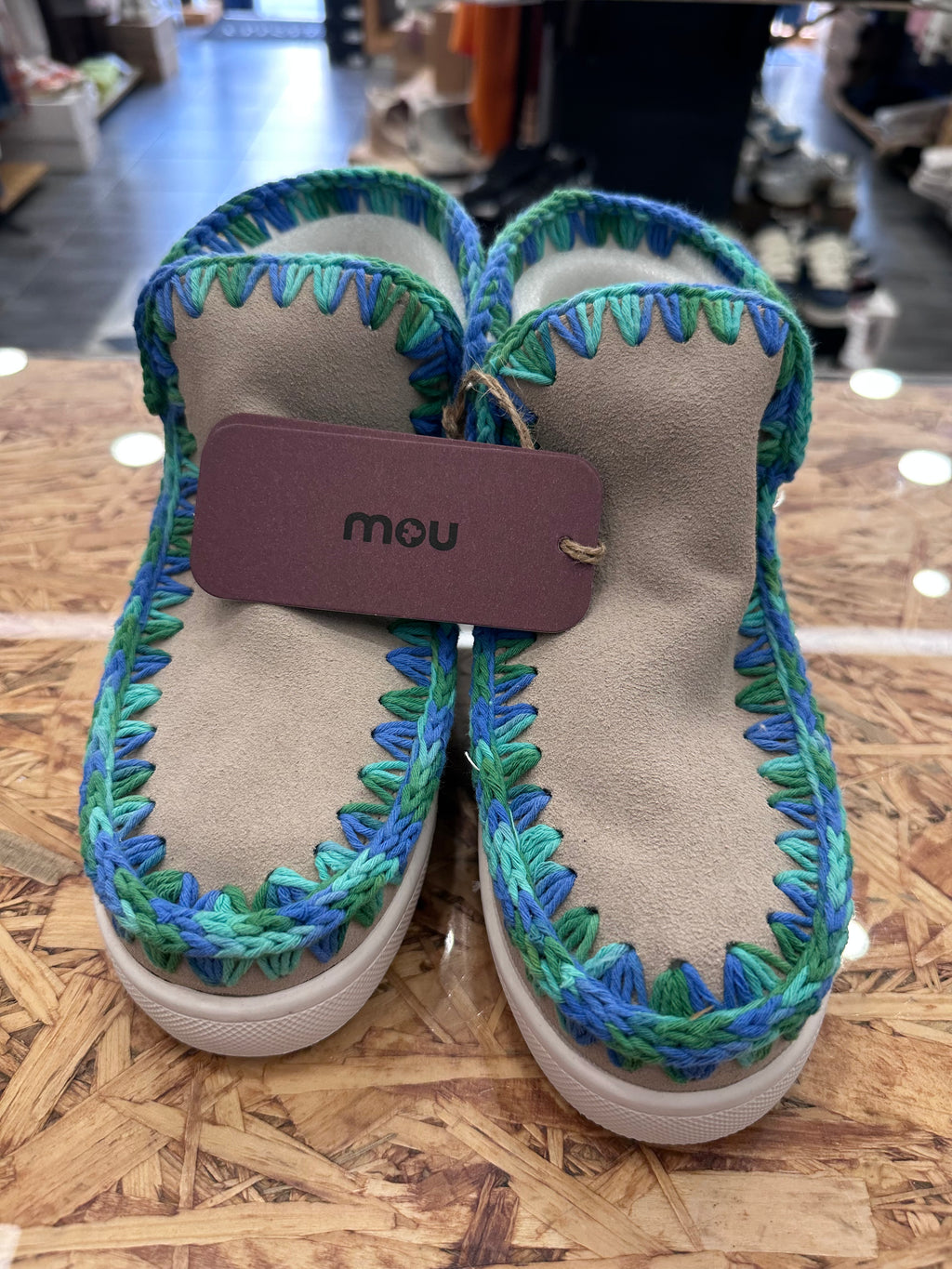 Mou Summer Eskimo Sneaker Perforated Logo Donna