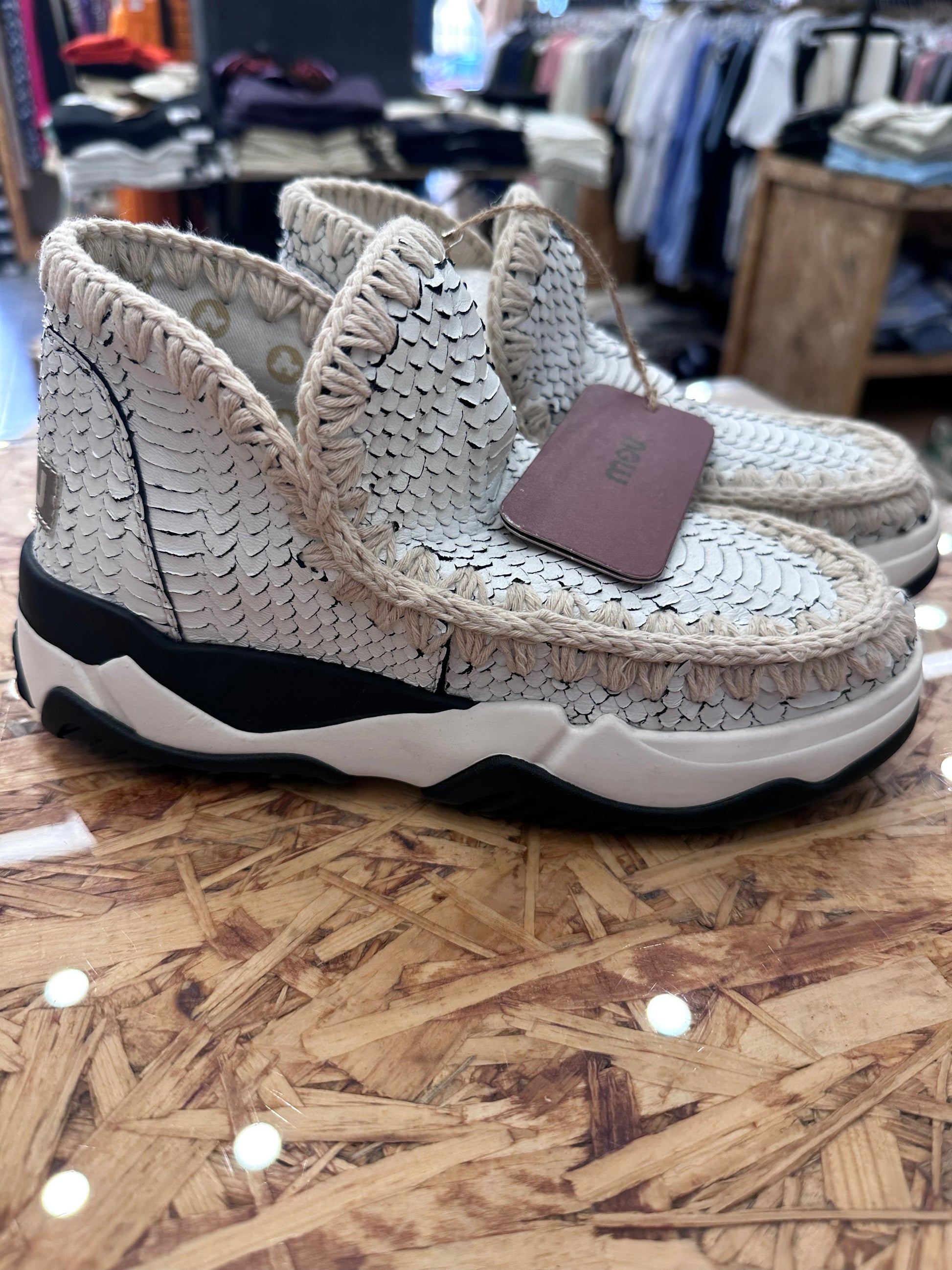Mou Eskimo Trainer Leather