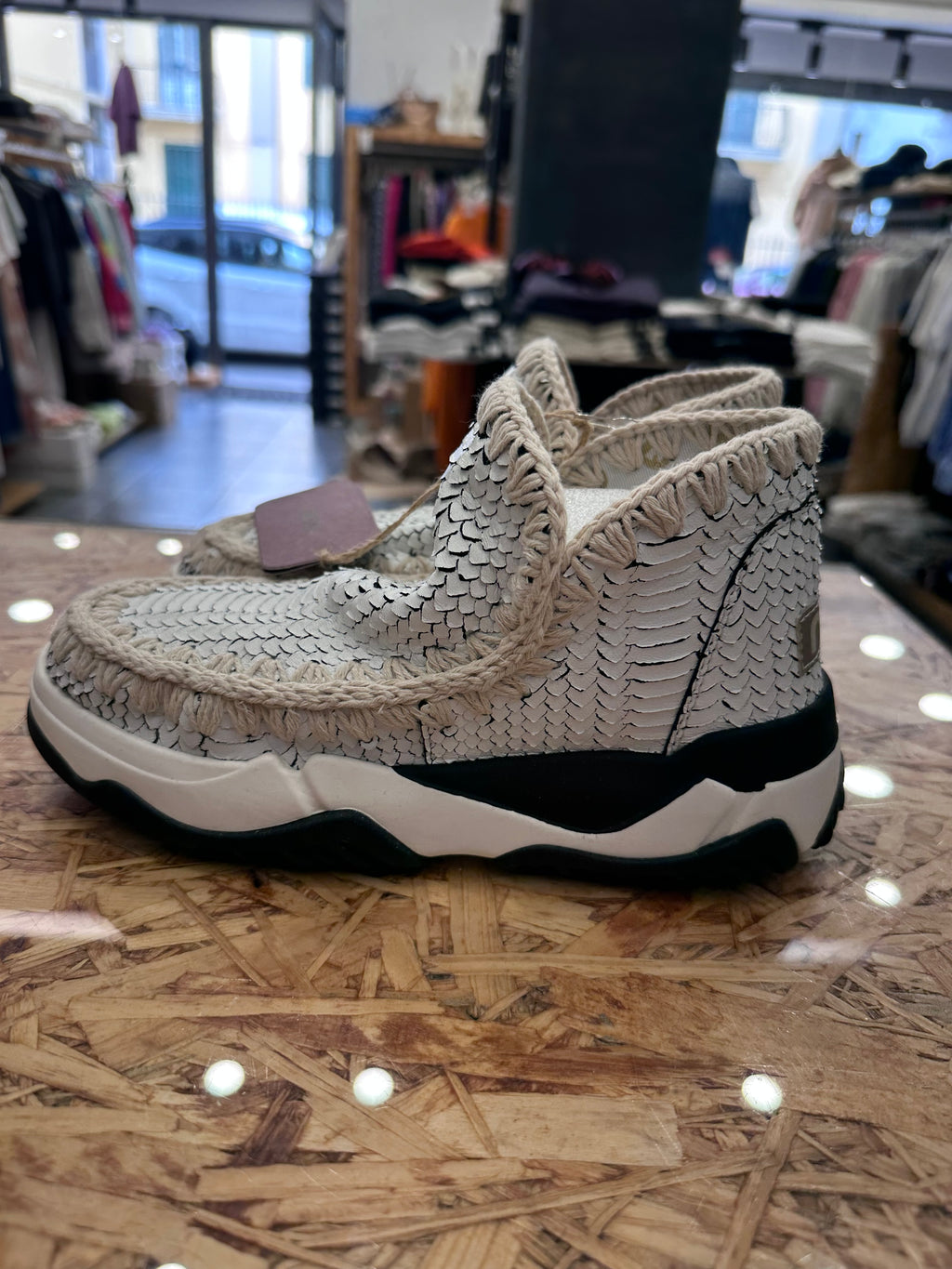Mou Eskimo Trainer Leather