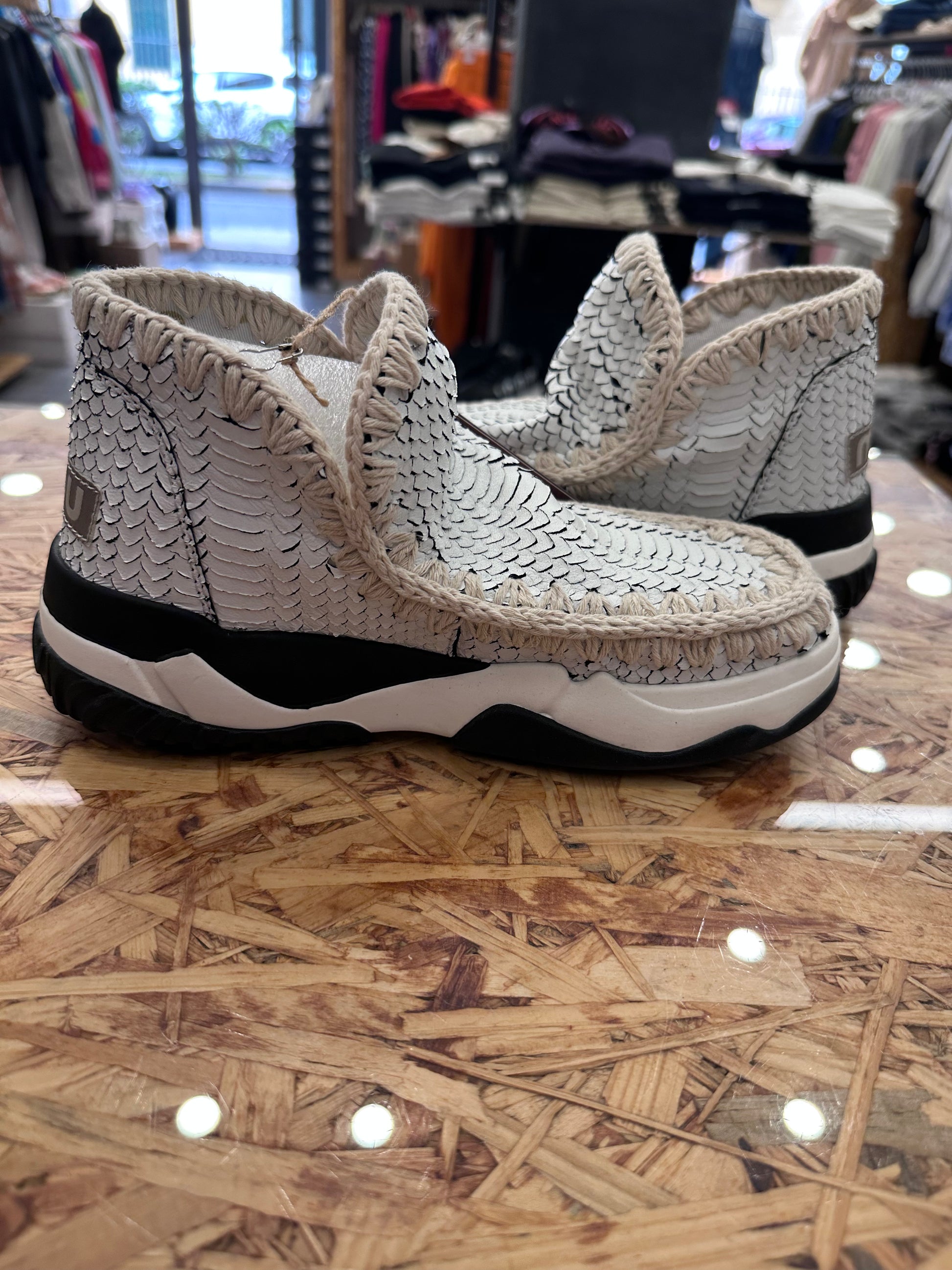 Mou Eskimo Trainer Leather