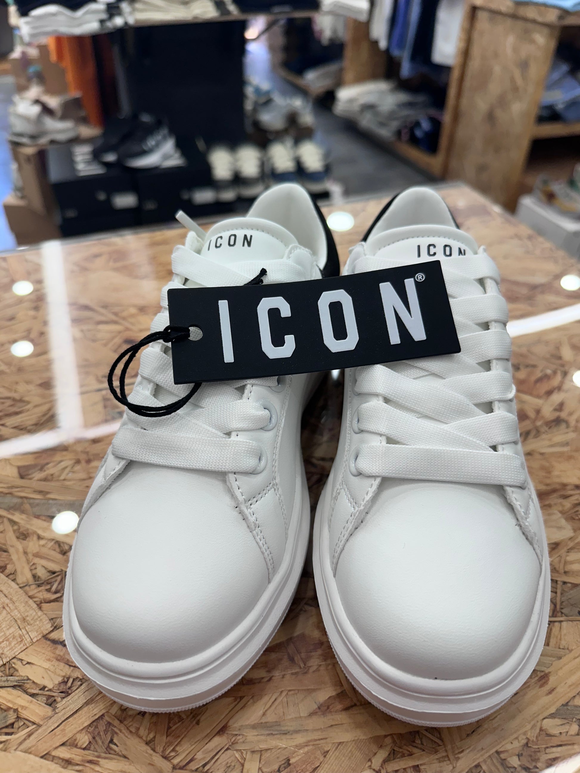 Icon Sneakers Donna con Logo a contrasto