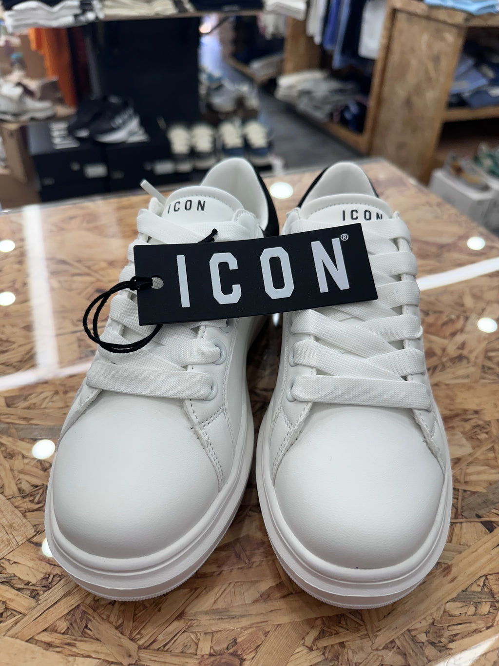 Icon Sneakers Donna con Logo a contrasto